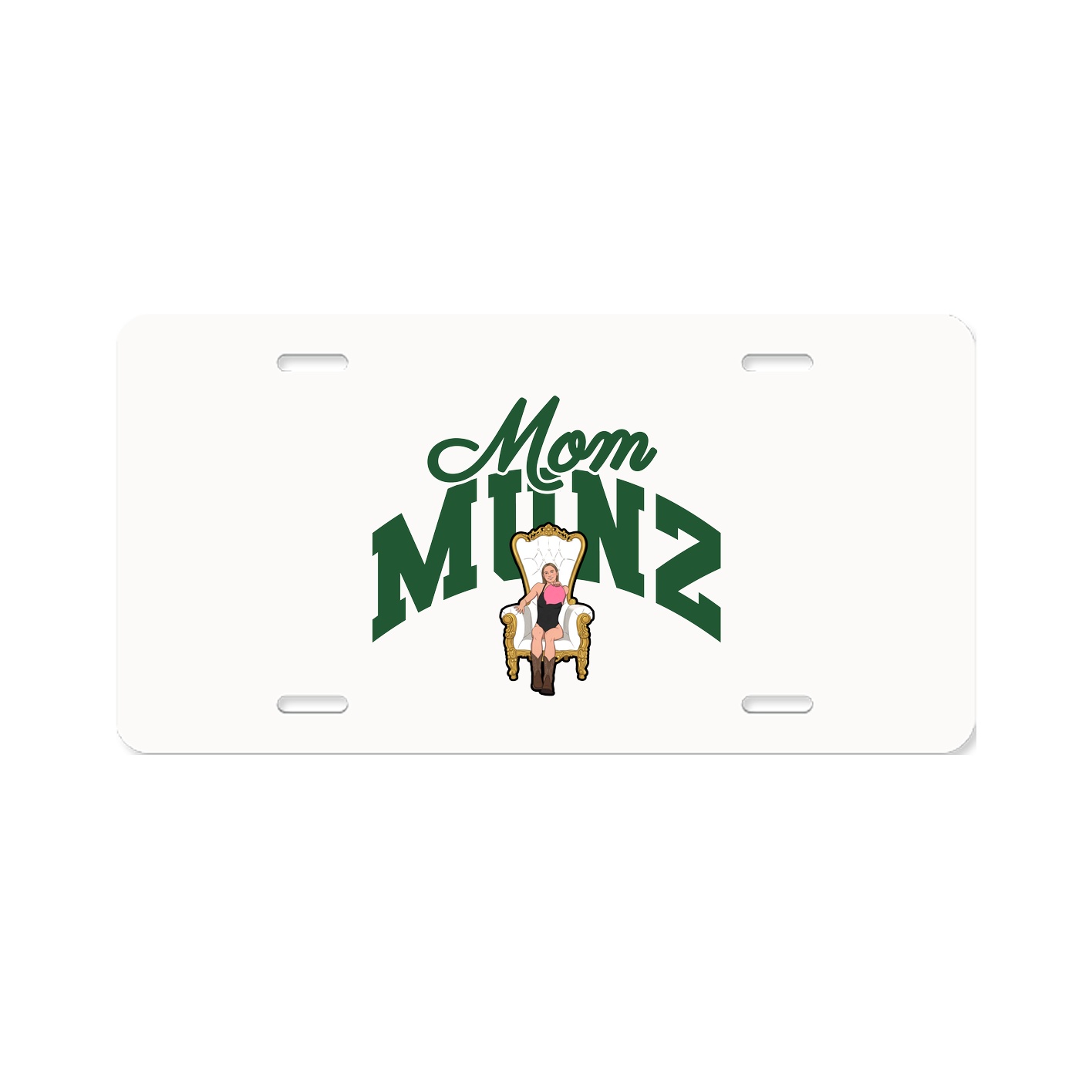 License Plate — Mothers Day Arch in Classic