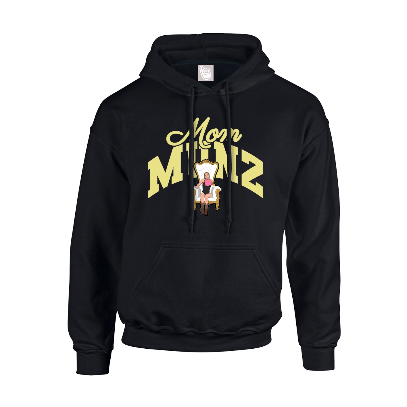 Hoodie — Mothers Day Arch in Black