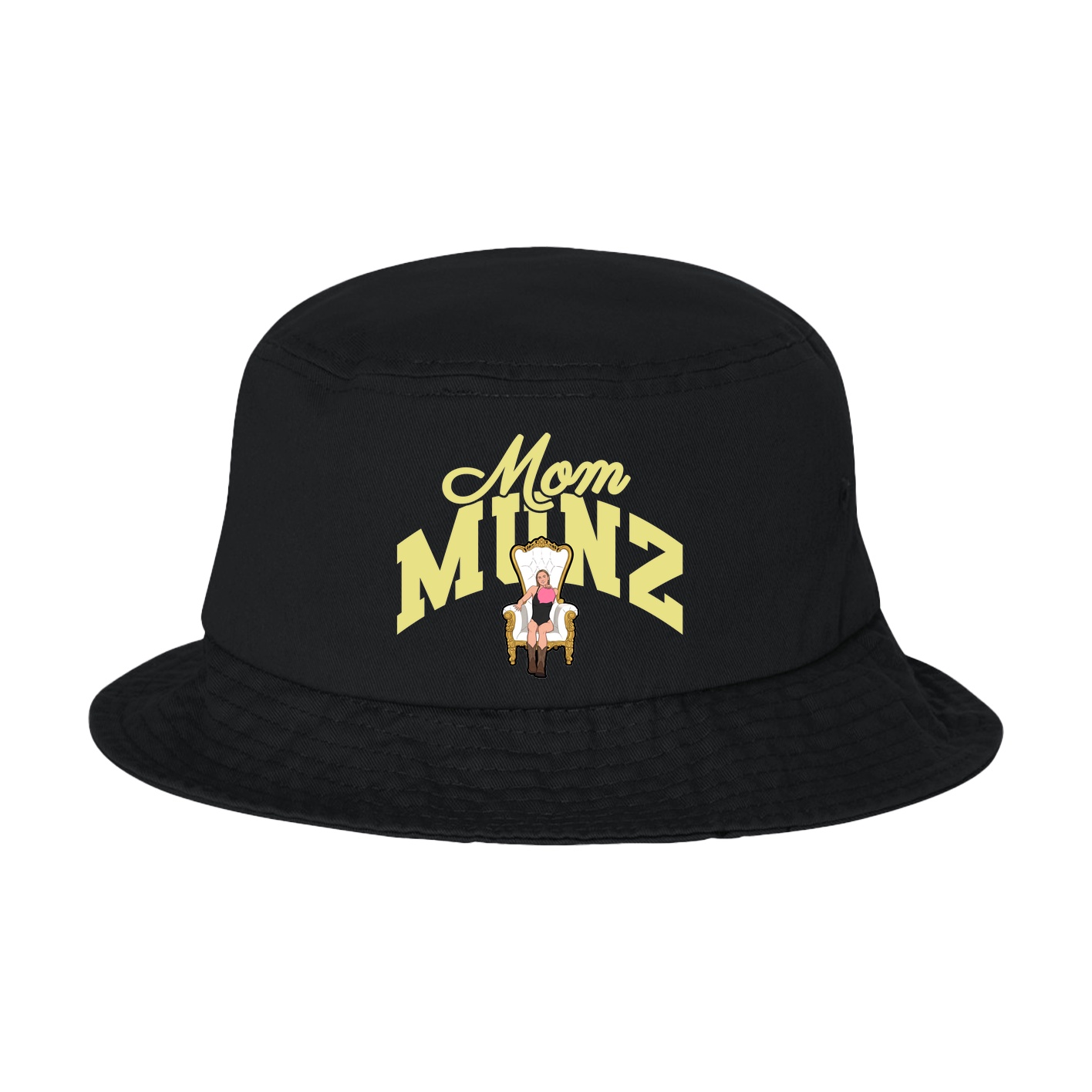 Bucket Cap — Mothers Day Arch in Black