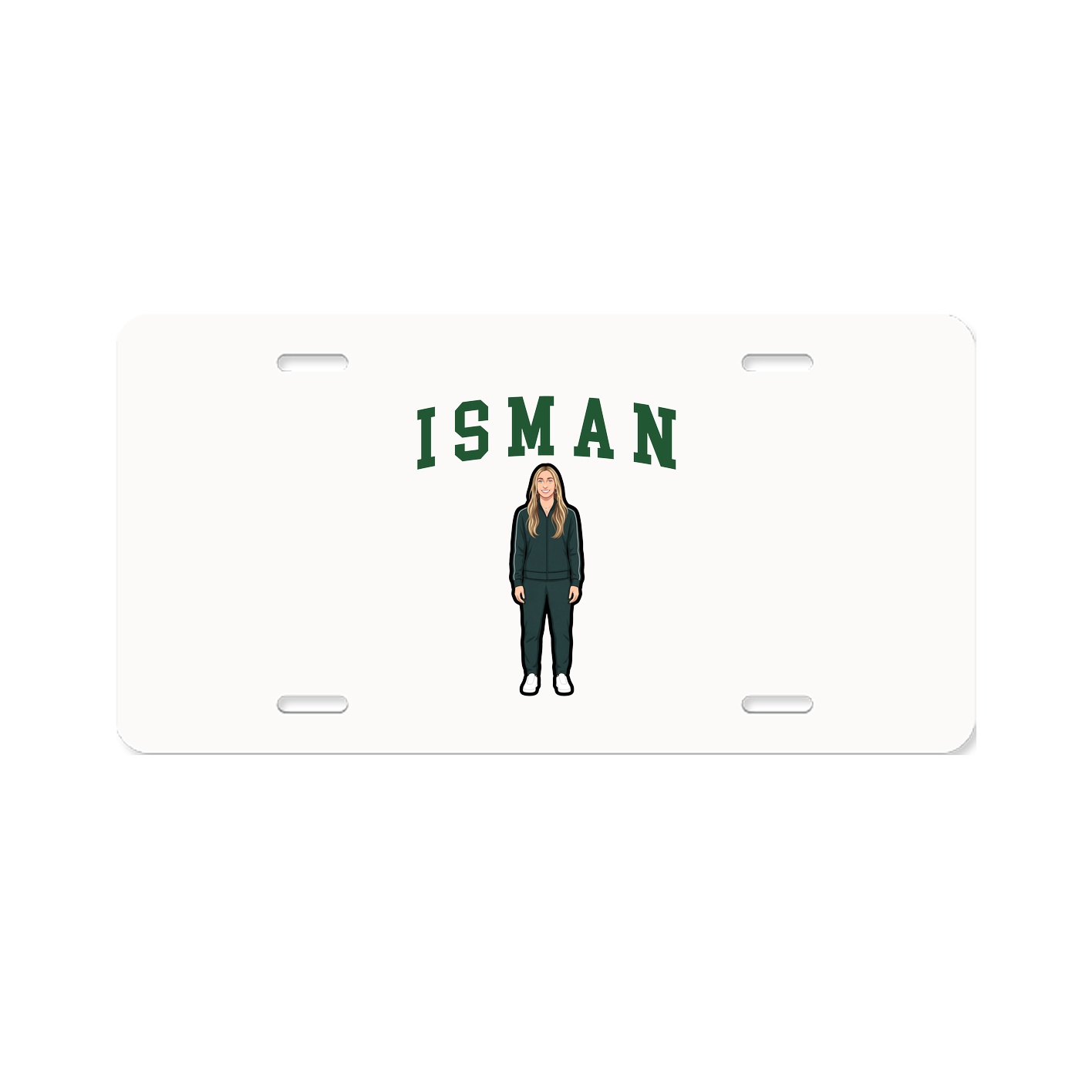 License Plate — Shirsey in Classic