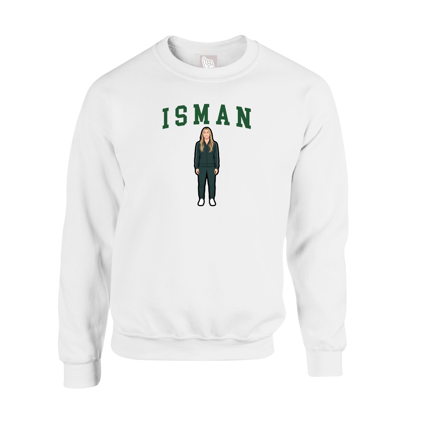 Fleece Crew — Shirsey in White