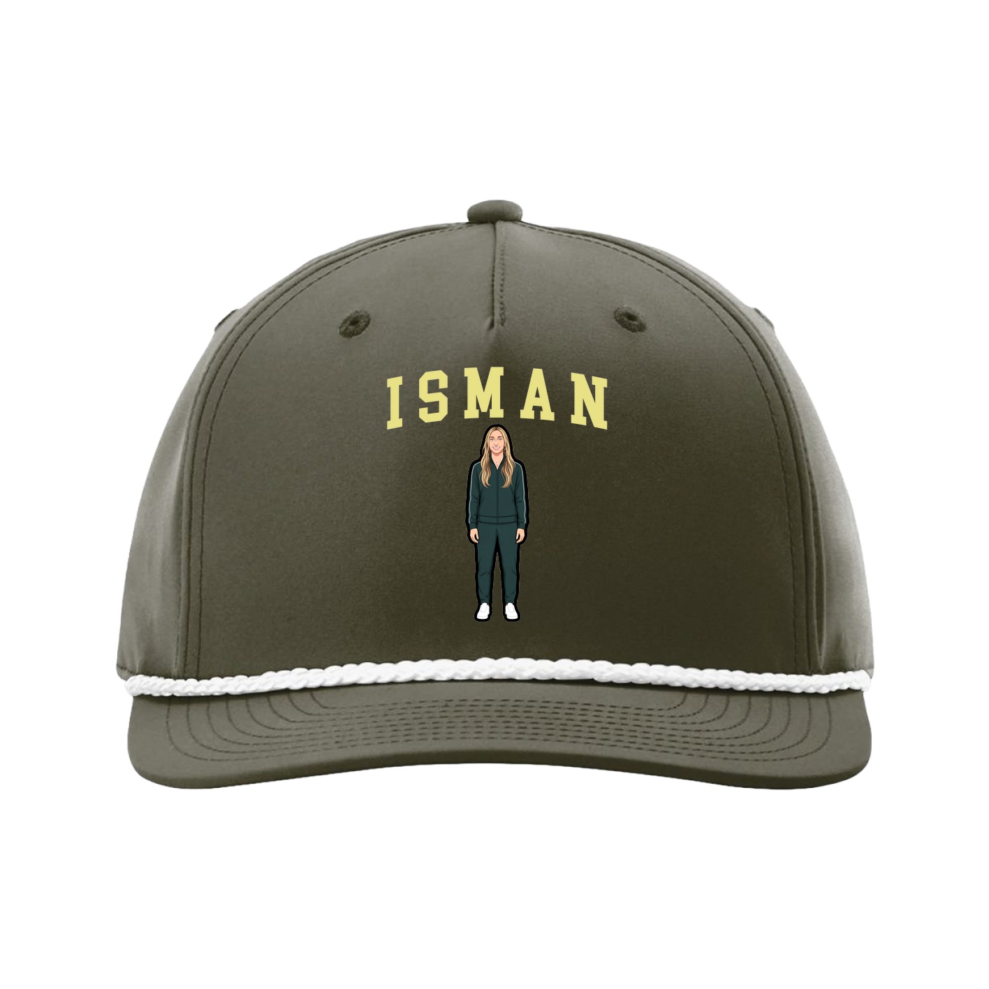 Five-Panel Classic Rope Cap — Shirsey in Green