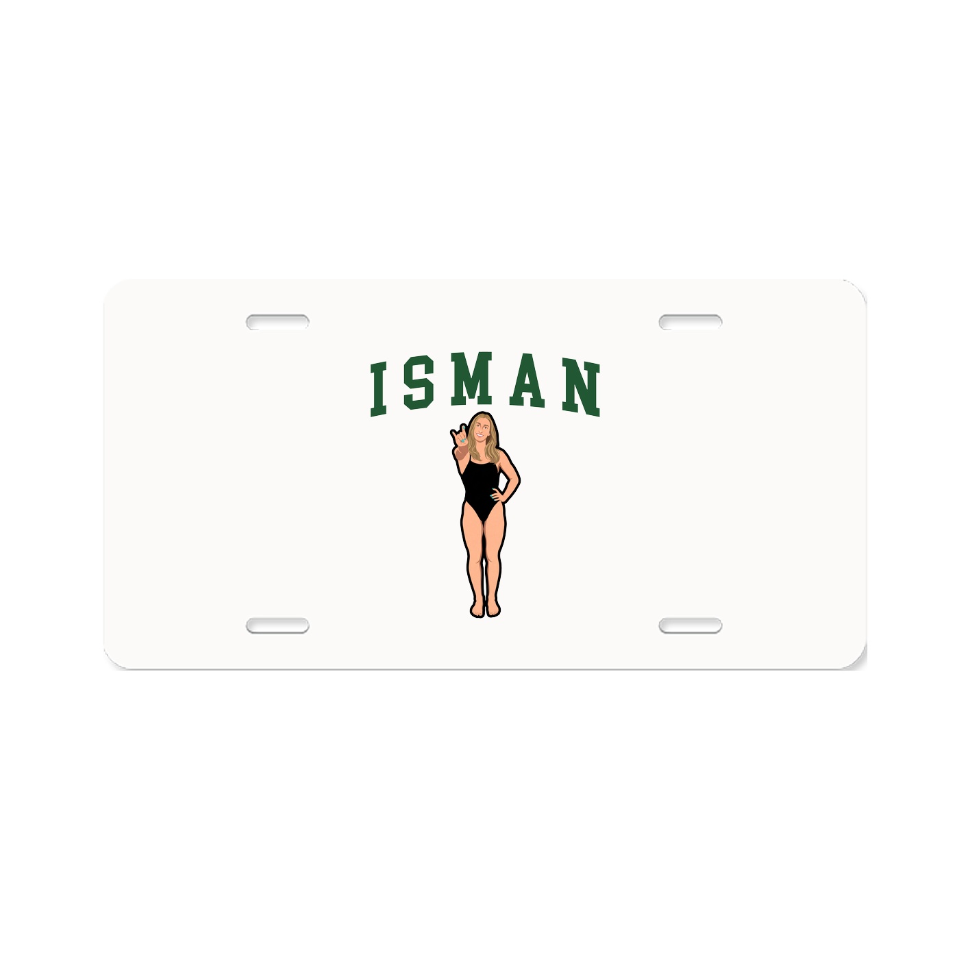 License Plate — Shirsey in Classic