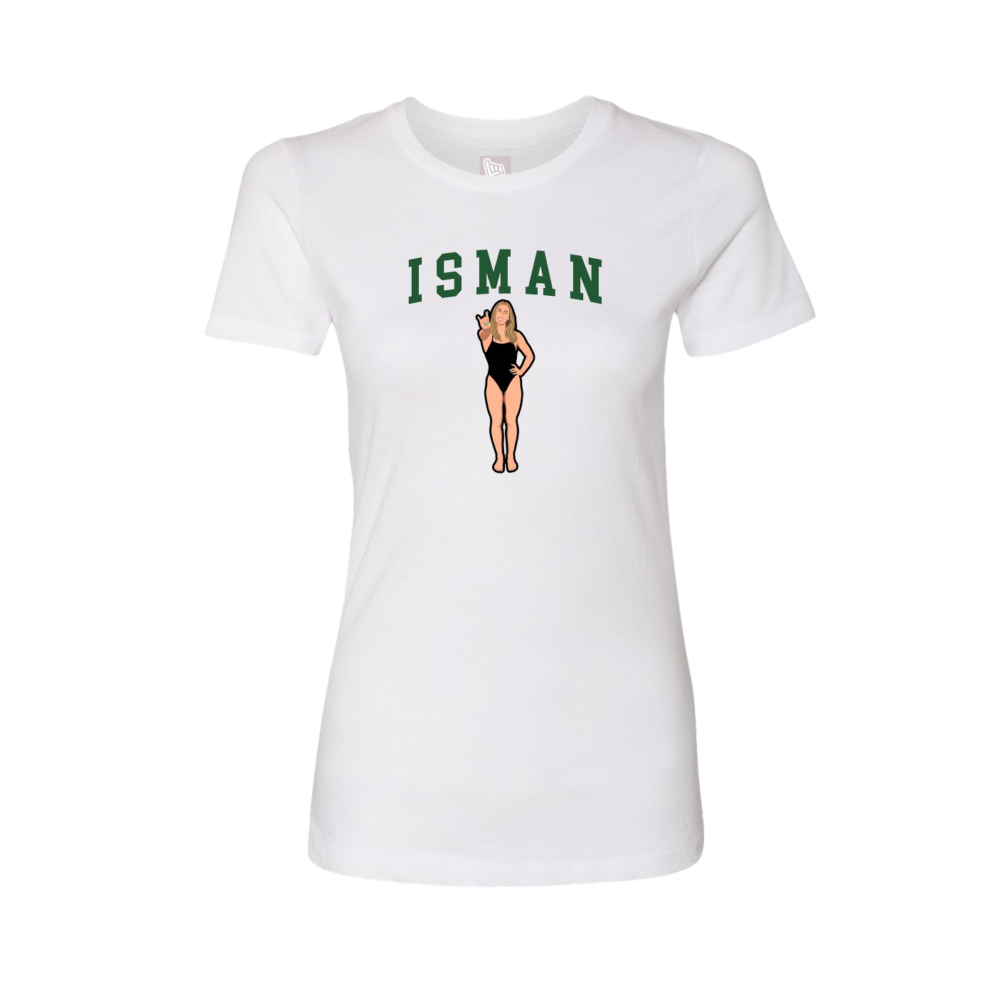 Fitted Women's Tee — Shirsey in White