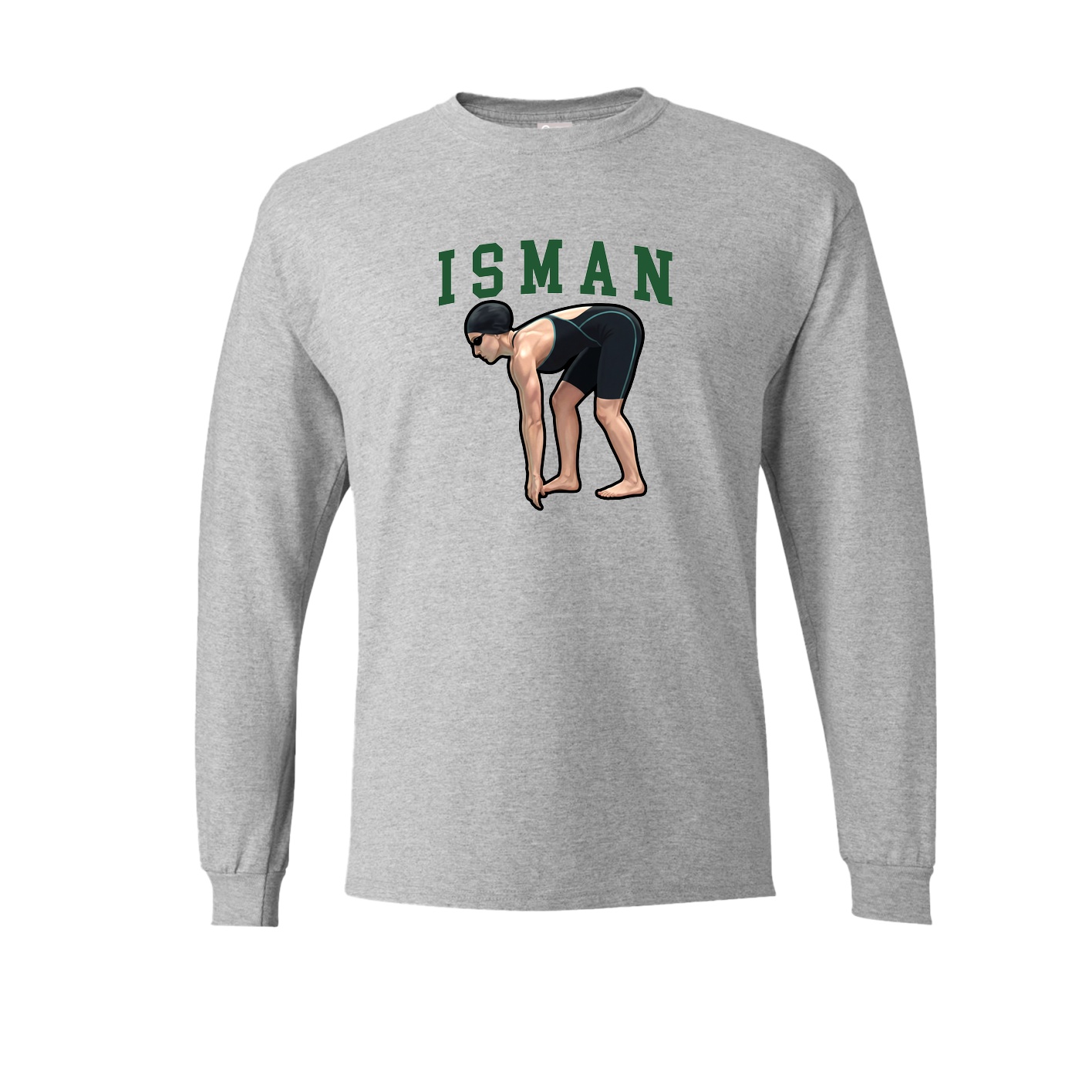 Long Sleeve Tee — Shirsey in Grey