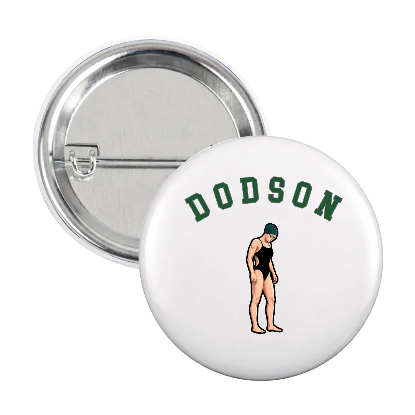 Game Day Button — Shirsey Arch in White