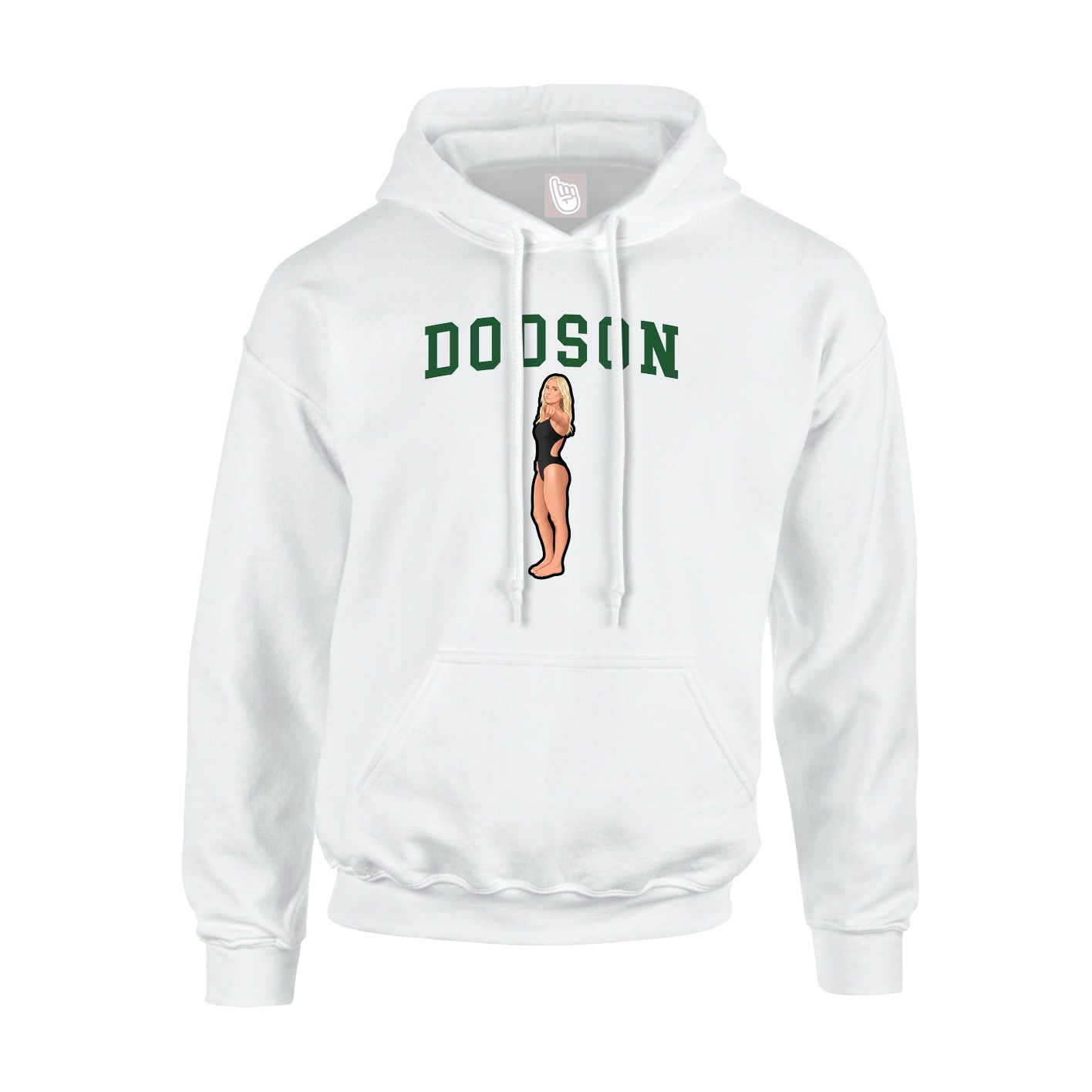 Hoodie — Shirsey in White