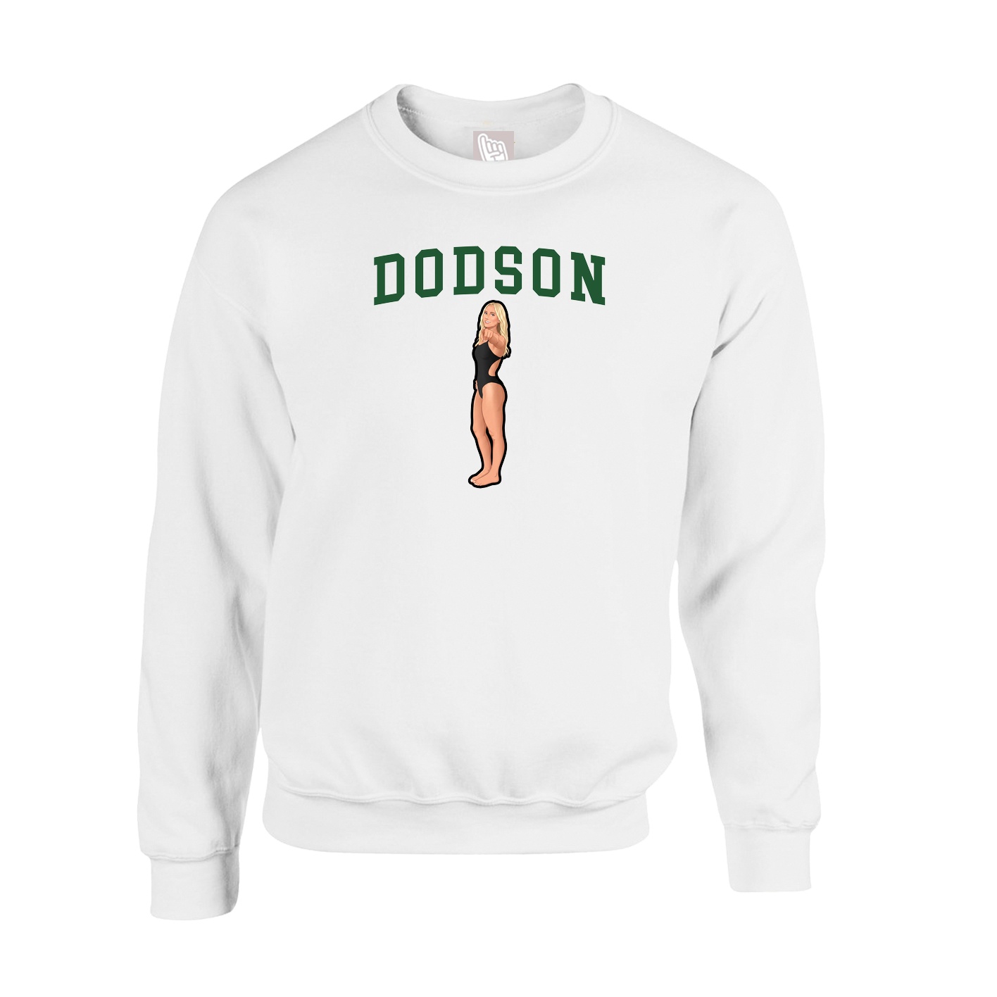 Fleece Crew — Shirsey in White