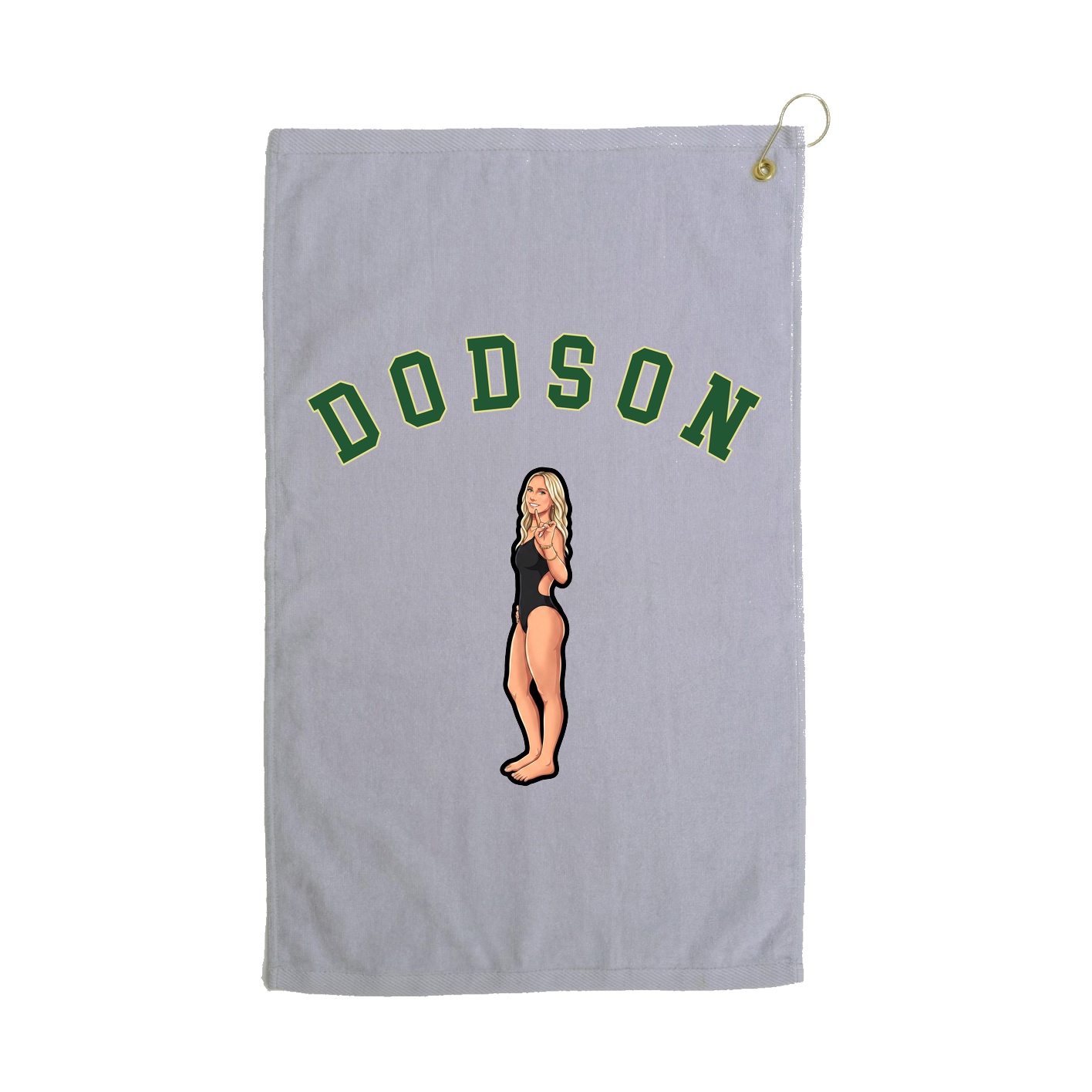 Golf Towel — Shirsey Arch in Grey