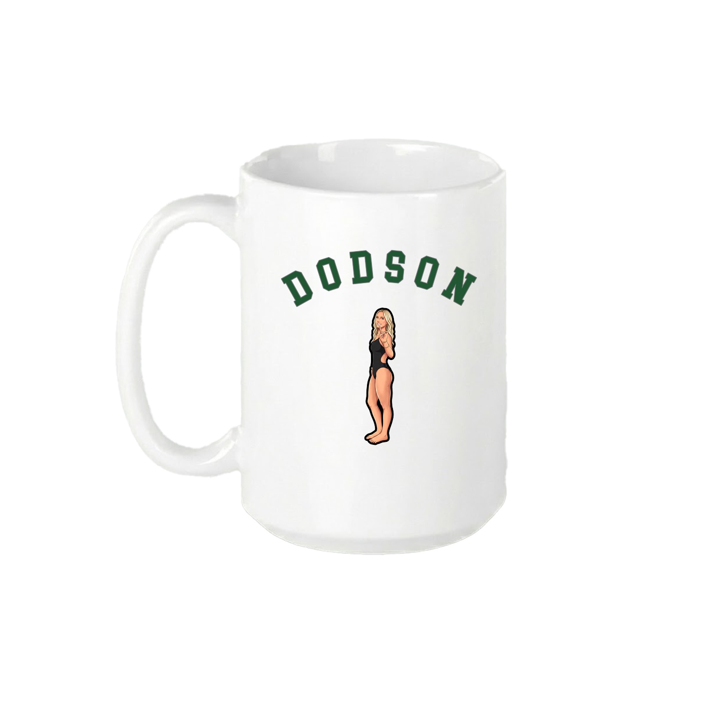 15oz Coffee Mug — Shirsey Arch in White