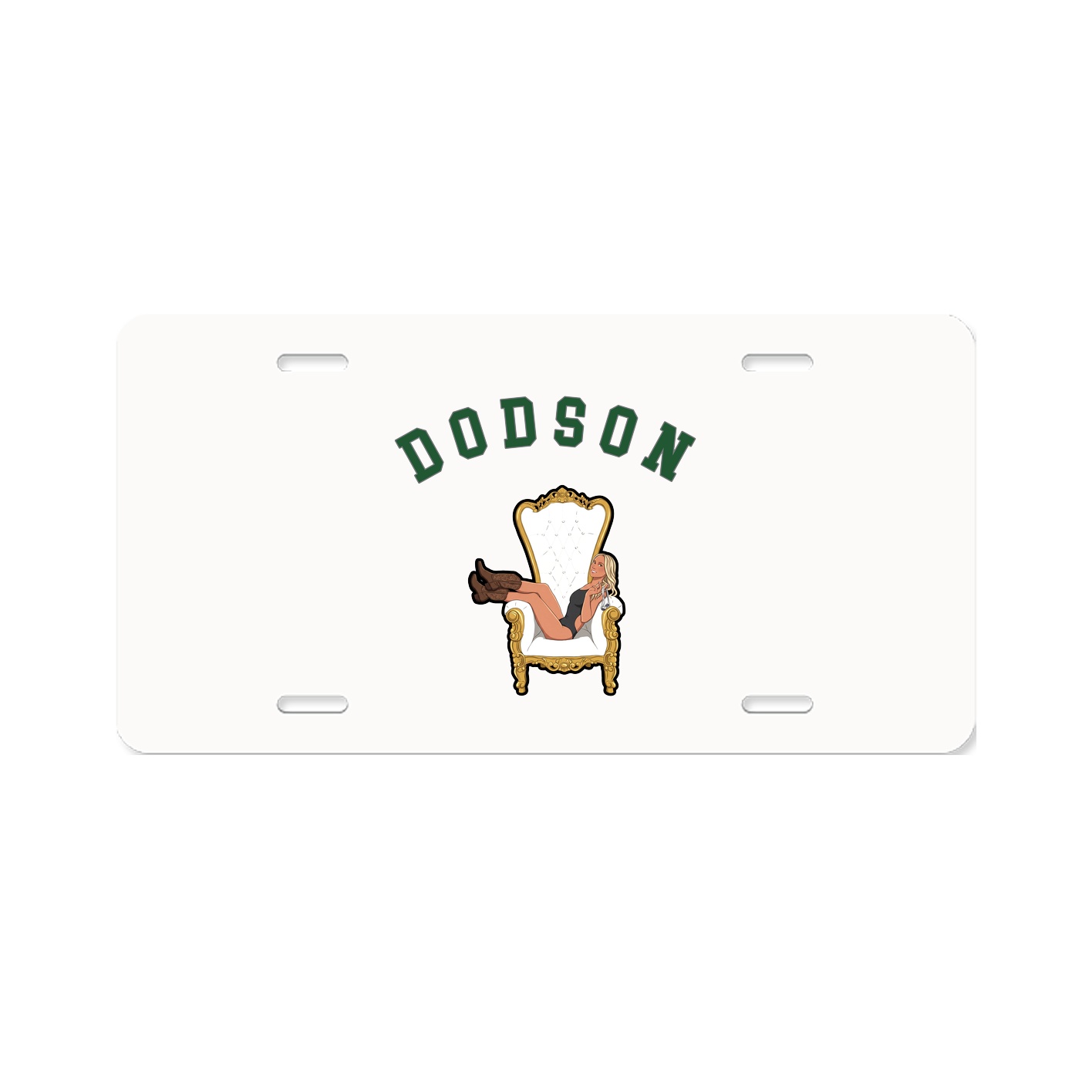 License Plate — Shirsey Arch in Classic