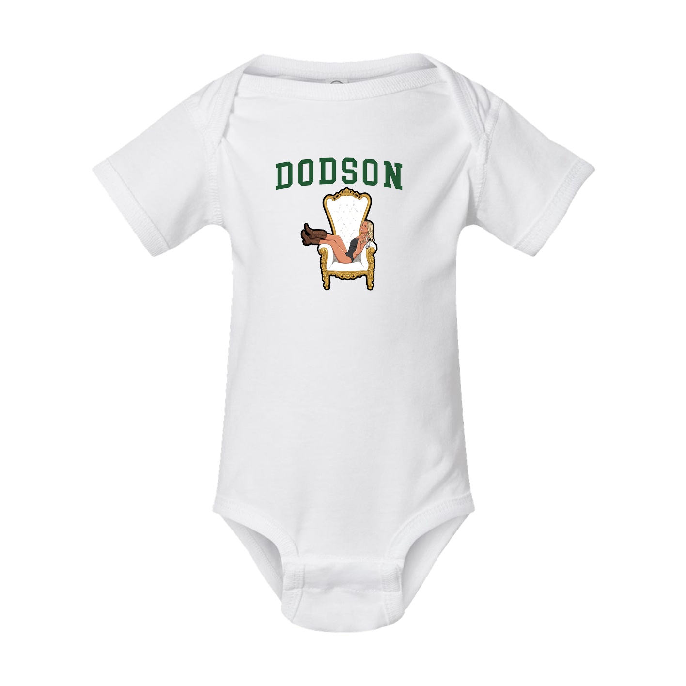 Baby Onesie — Shirsey in White