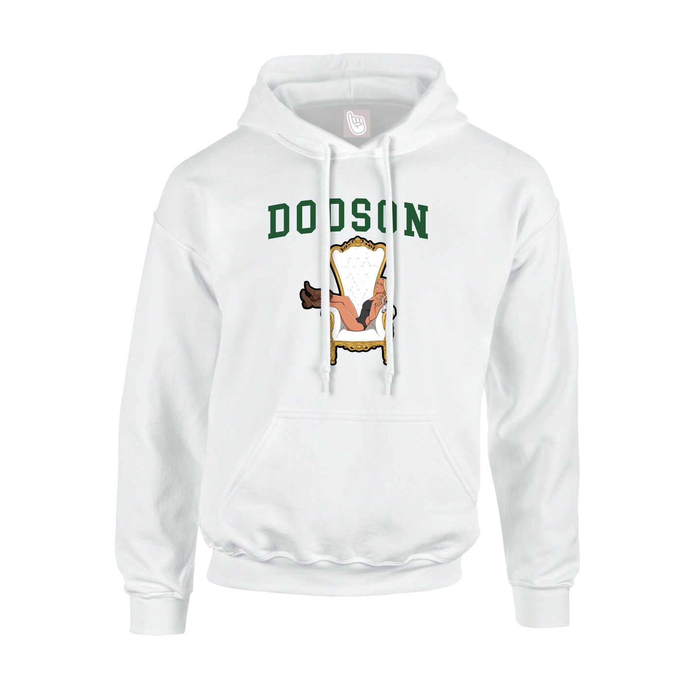 Youth Hoodie — Shirsey in White