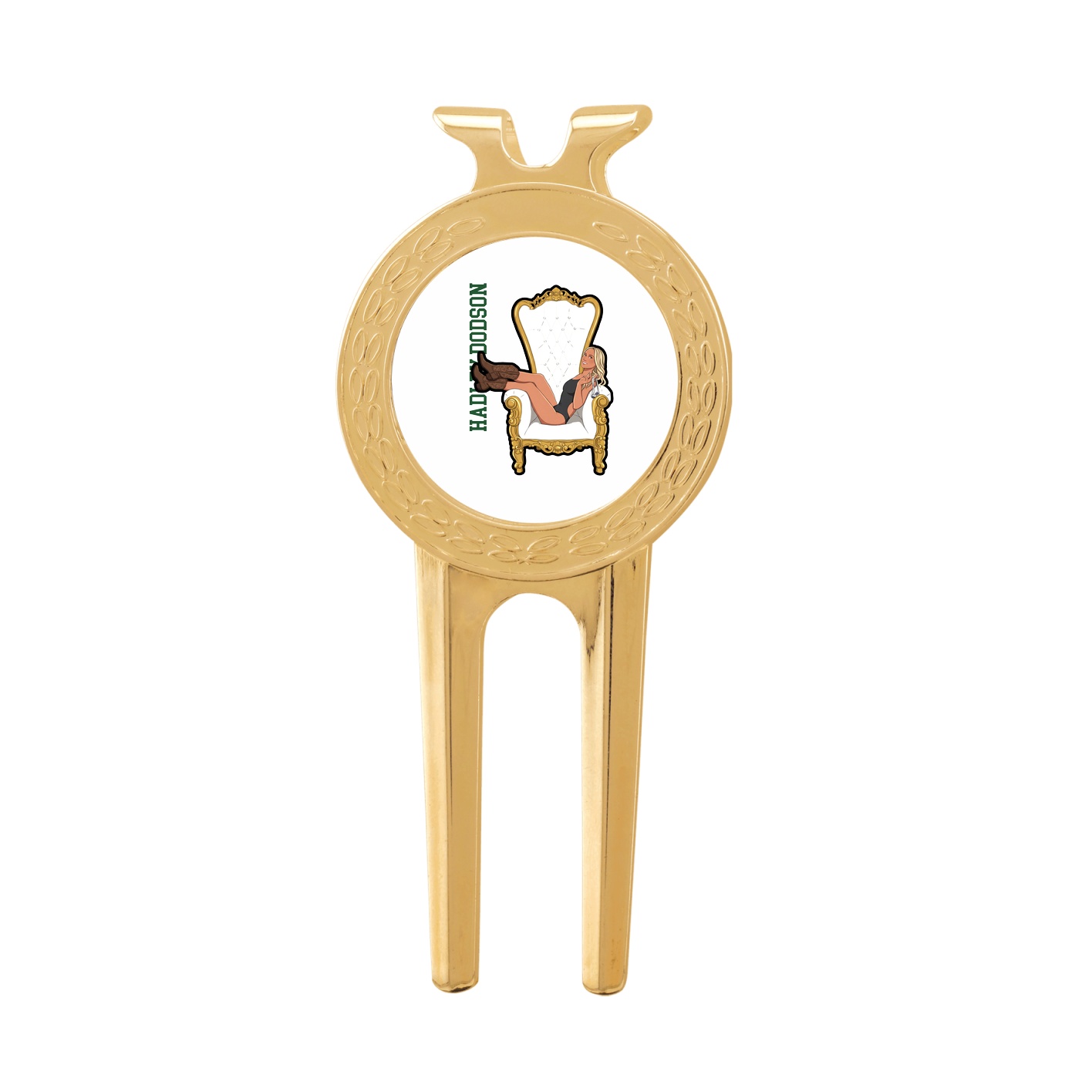 Divot Tool with Ball Marker — Name Vertical in Classic