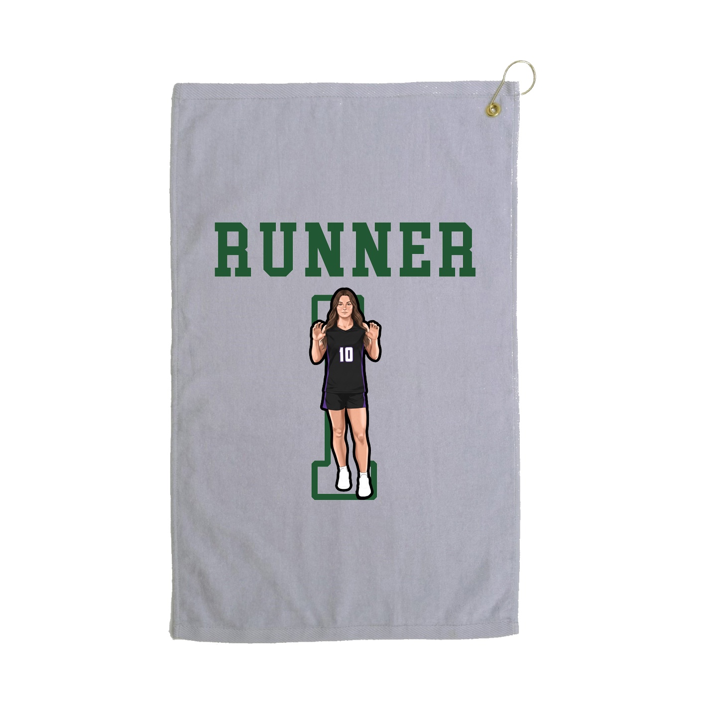 Golf Towel — Shirsey in Grey
