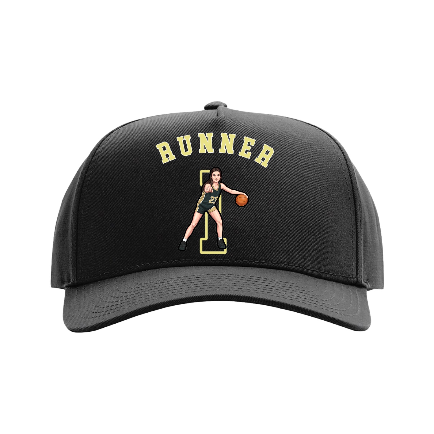 Full Fabric Five-Panel Champ Cap
