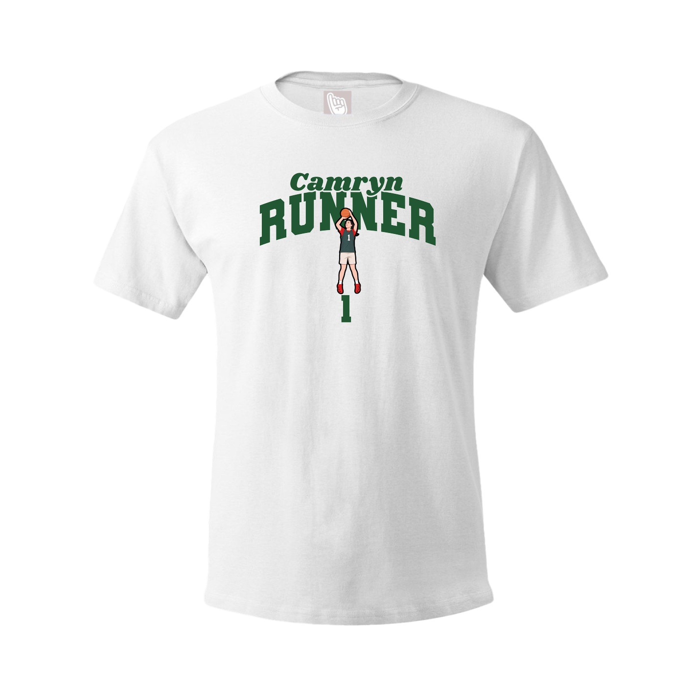 Tee — Signature Arch in White