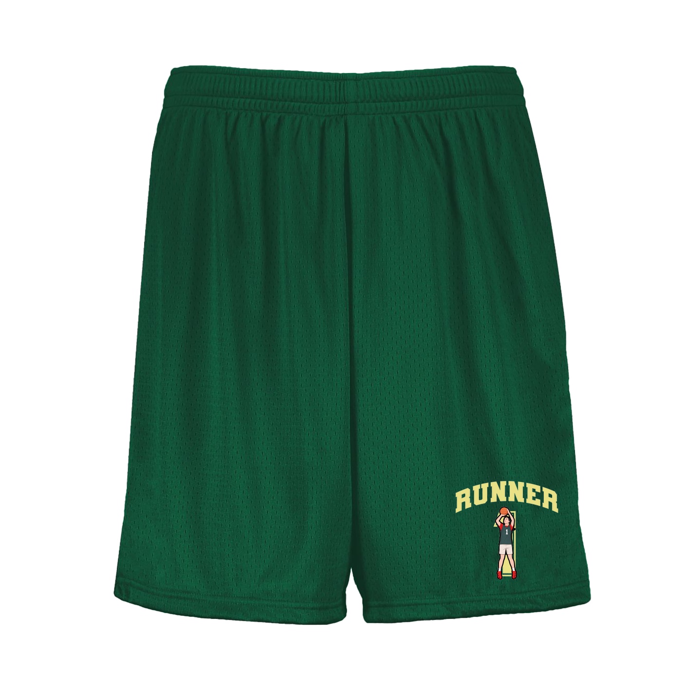 Shorts — Number in Green
