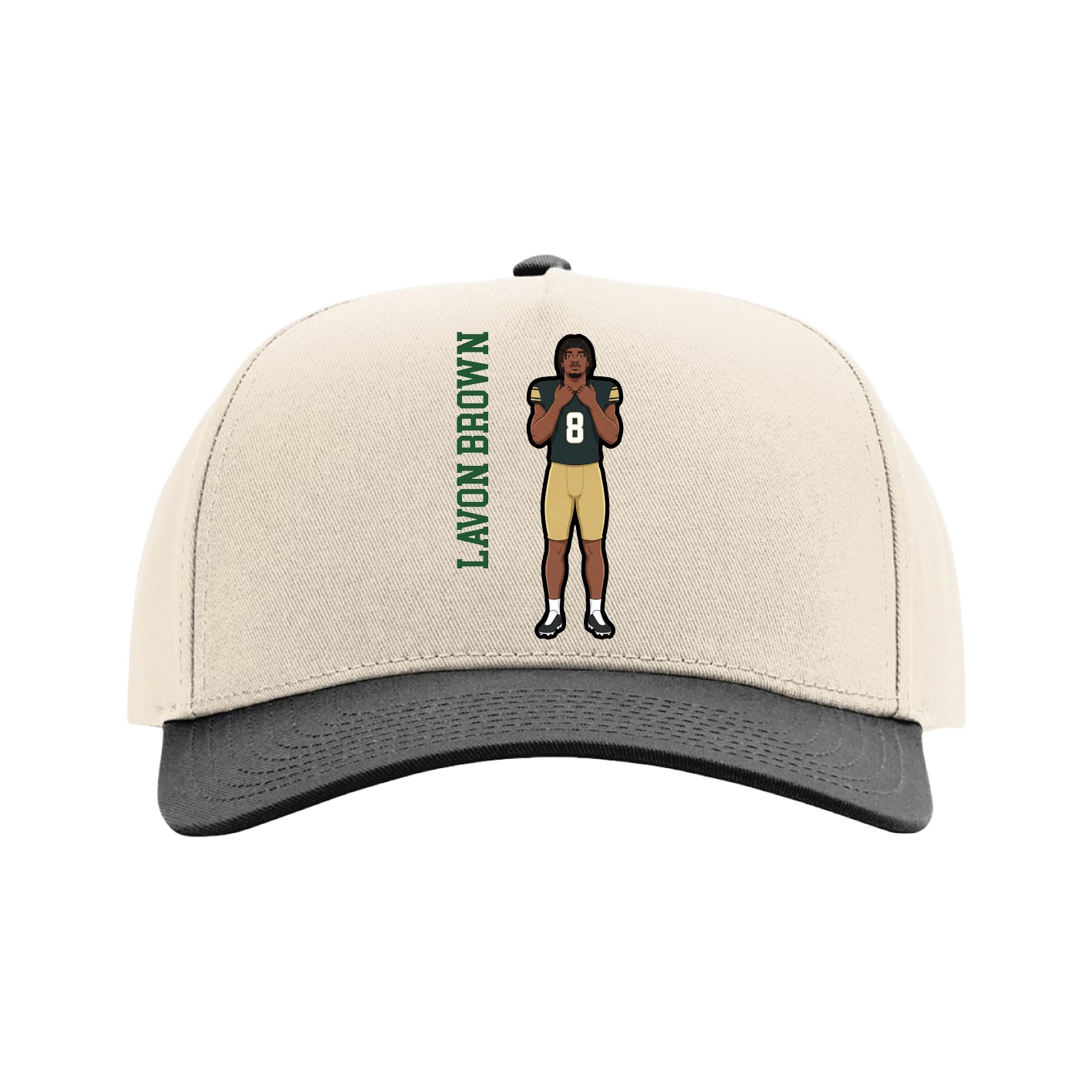 Full Fabric Five-Panel Champ Cap