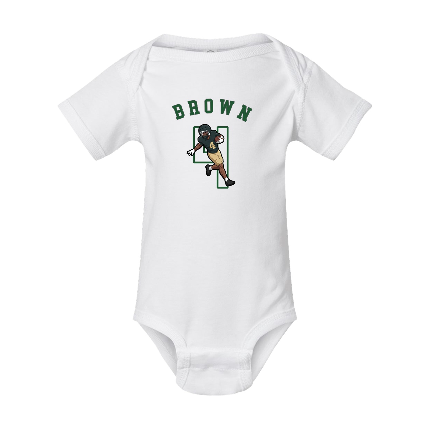 Baby Onesie — Shirsey Arch in White