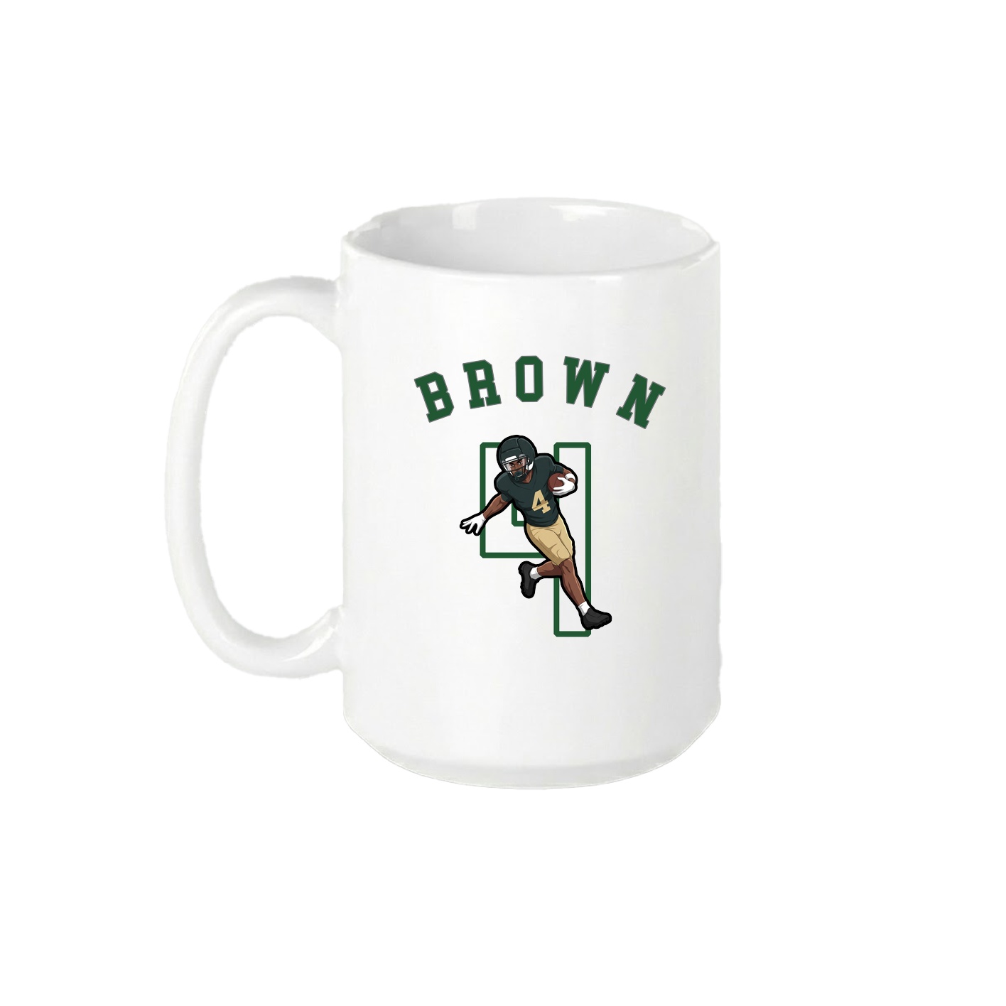 15oz Coffee Mug — Shirsey Arch in White