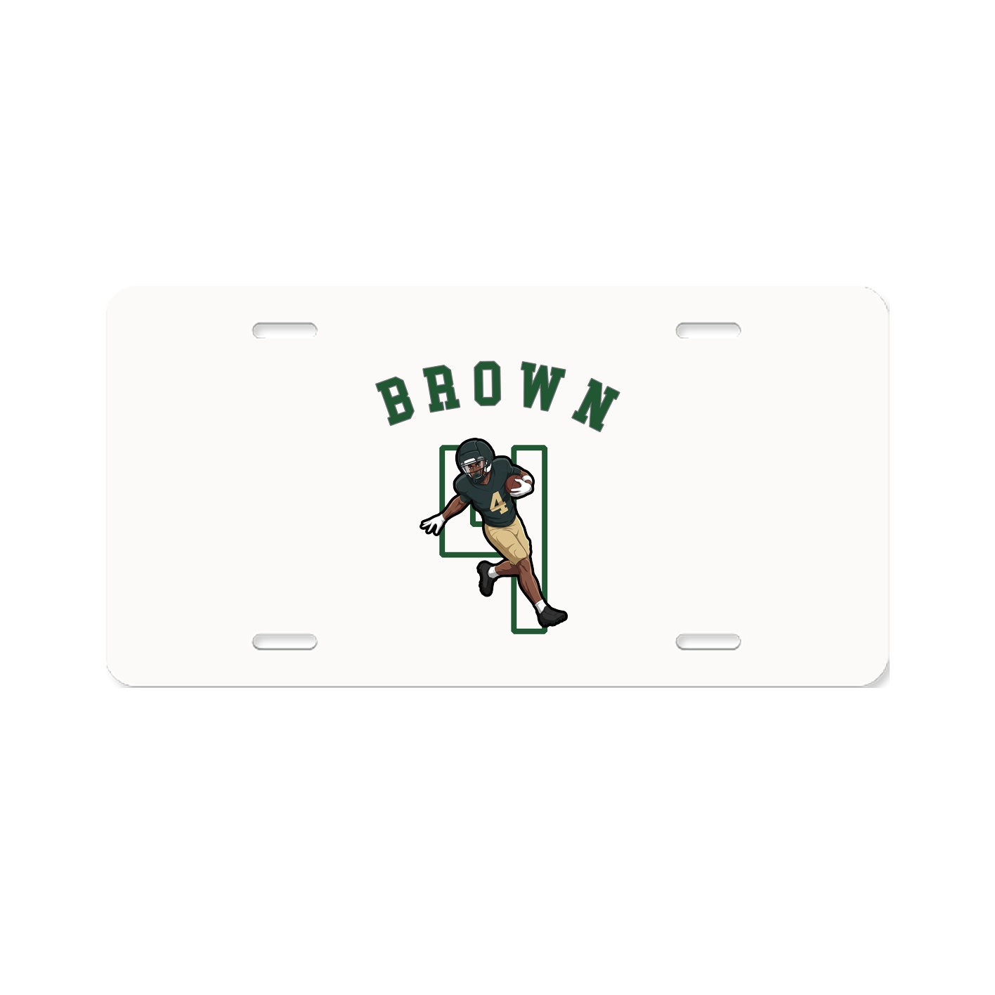 License Plate — Shirsey Arch in Classic