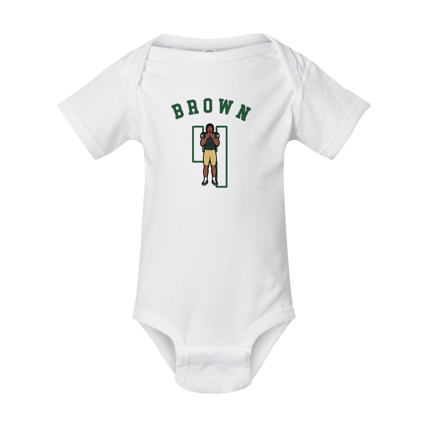 Baby Onesie — Shirsey Arch in White