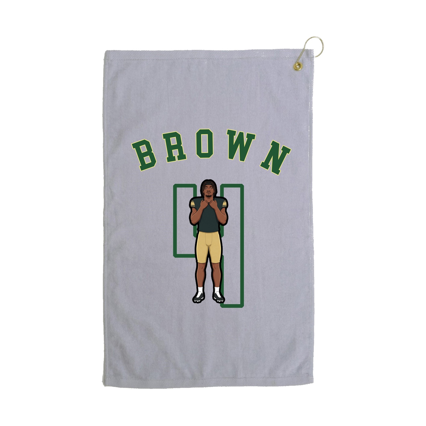 Golf Towel — Shirsey Arch in Grey