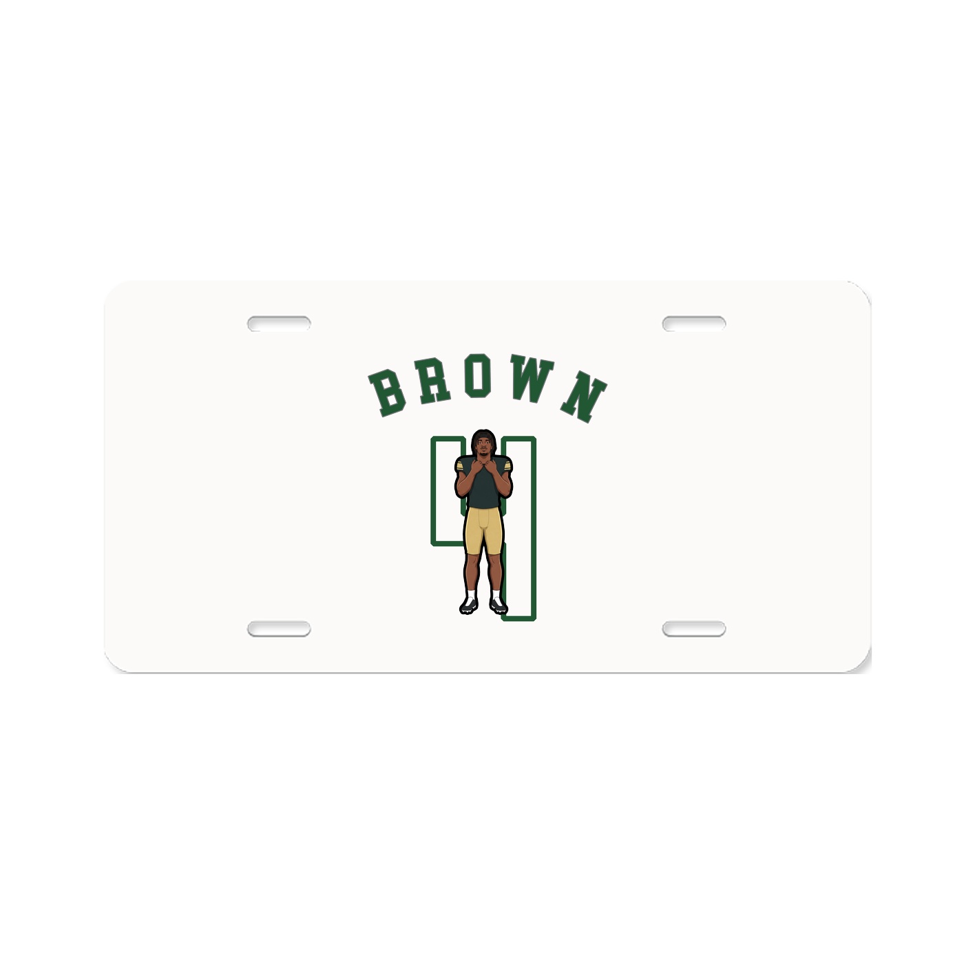 License Plate — Shirsey Arch in Classic