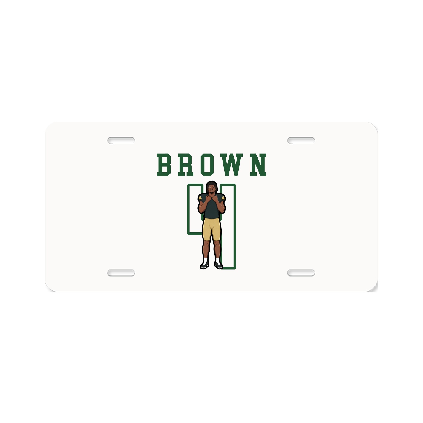 License Plate — Shirsey in Classic