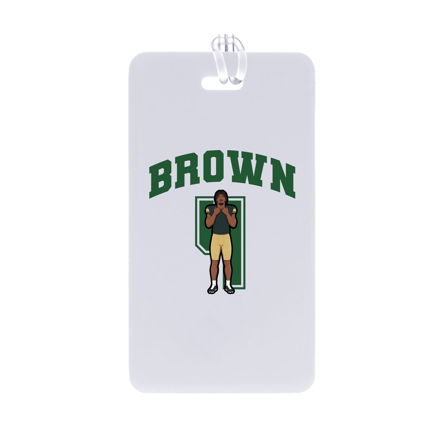 Bag Tag — Number in Classic
