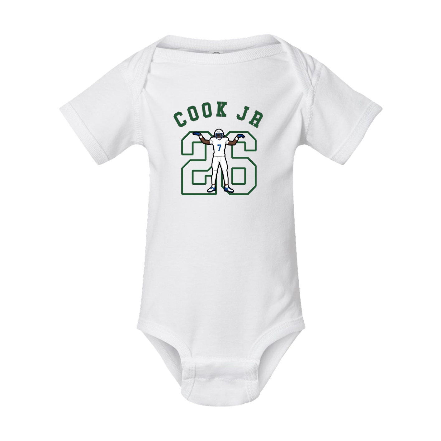 Baby Onesie — Shirsey Arch in White
