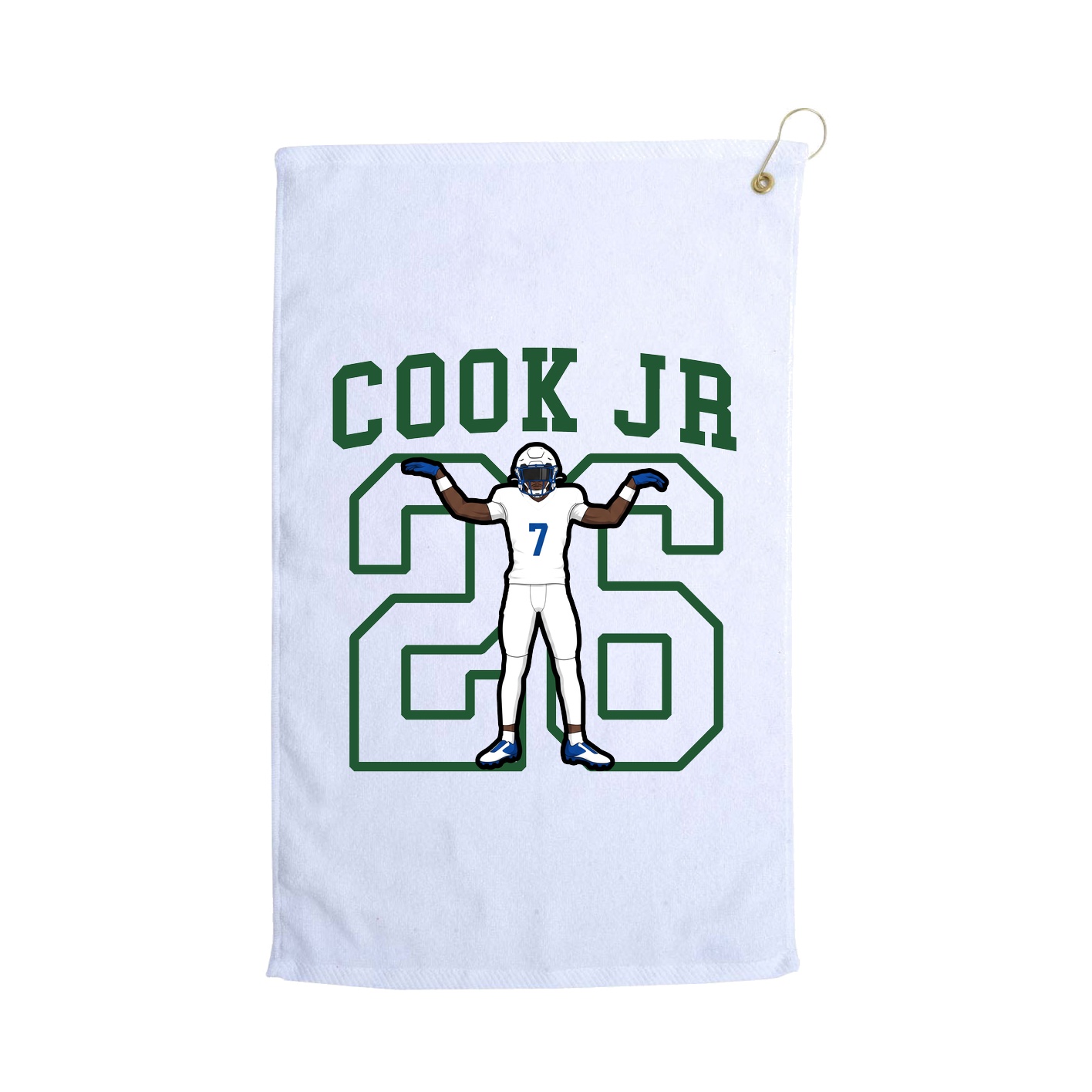 Golf Towel — Shirsey in White