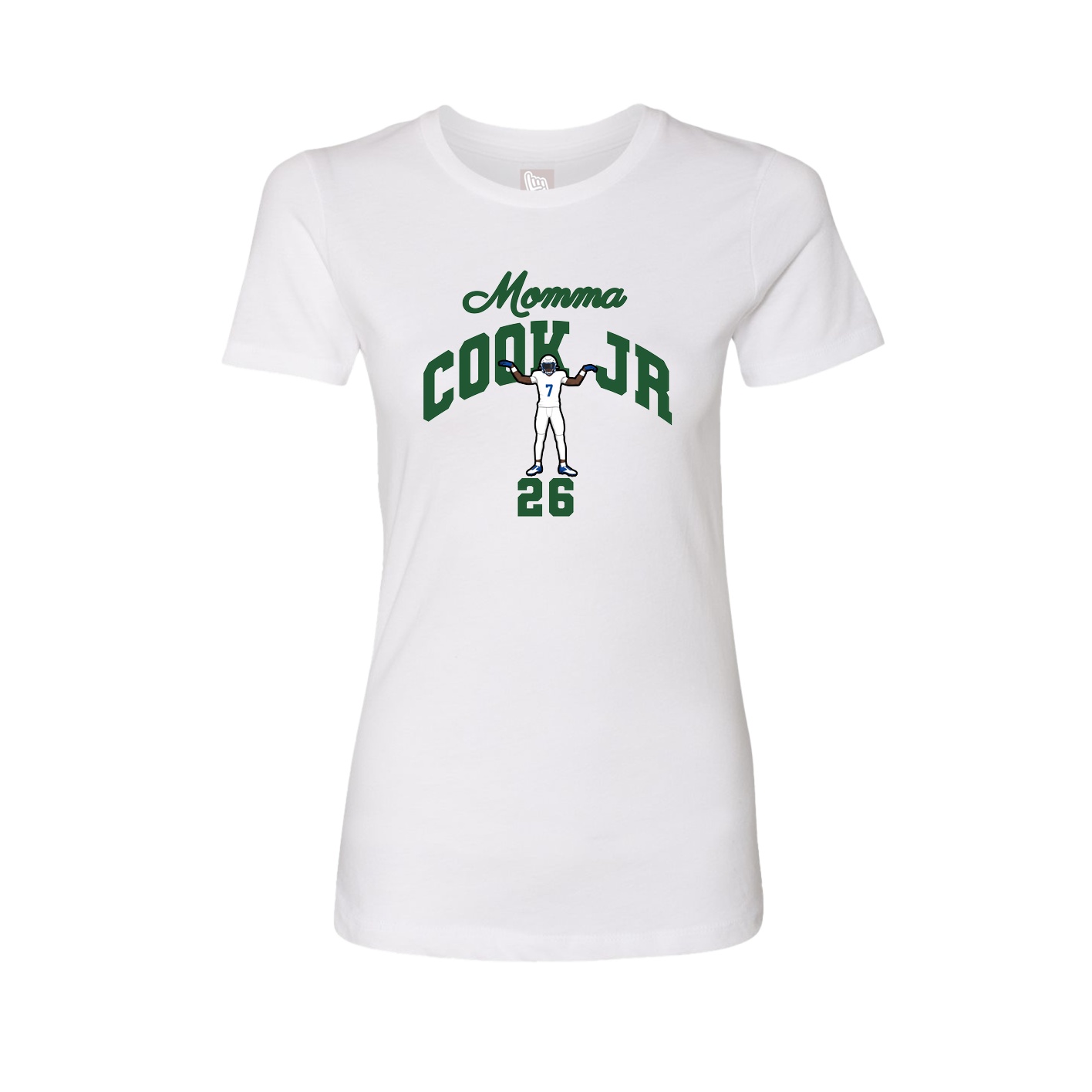 Womens Tee — Mothers Day Arch in White