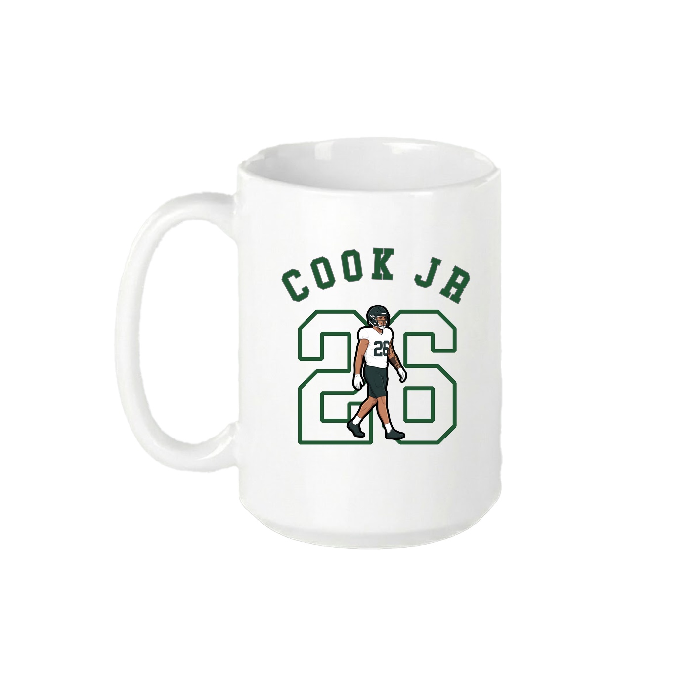 15oz Coffee Mug — Shirsey Arch in White