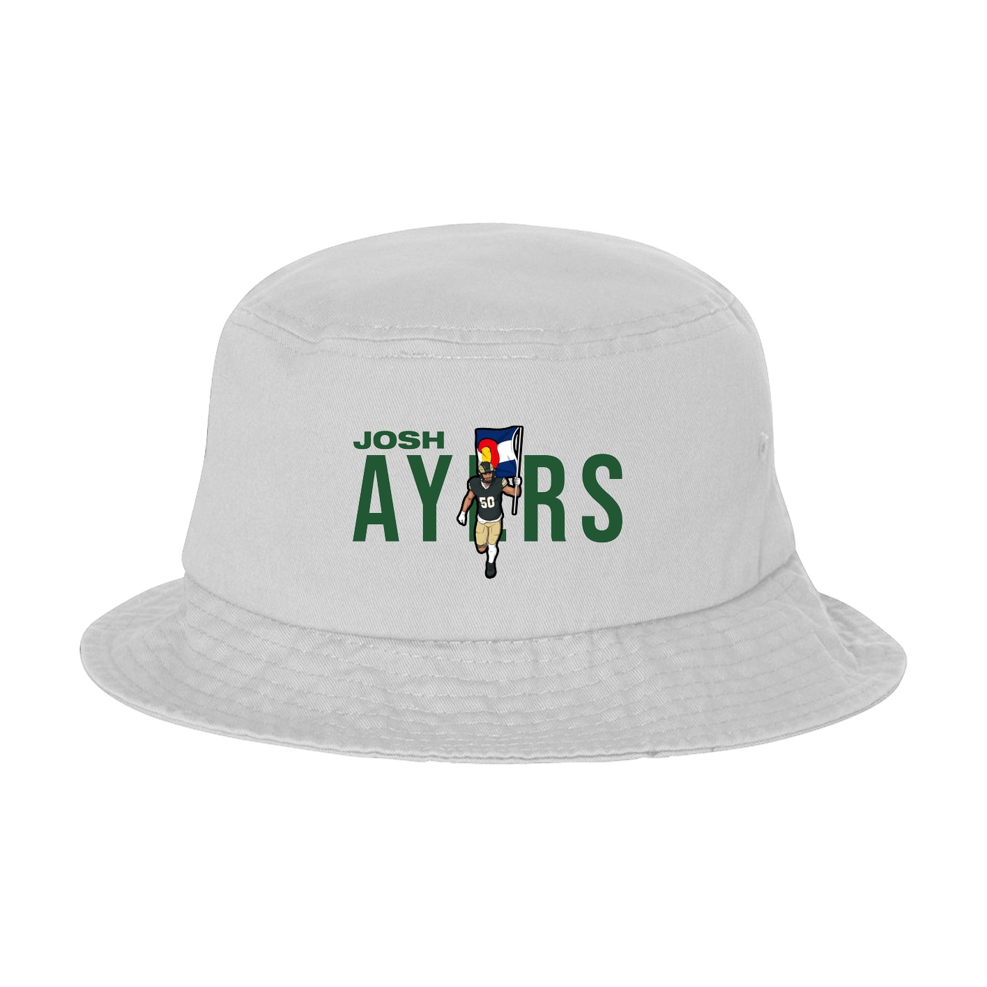 Bucket Cap — Player Name in White