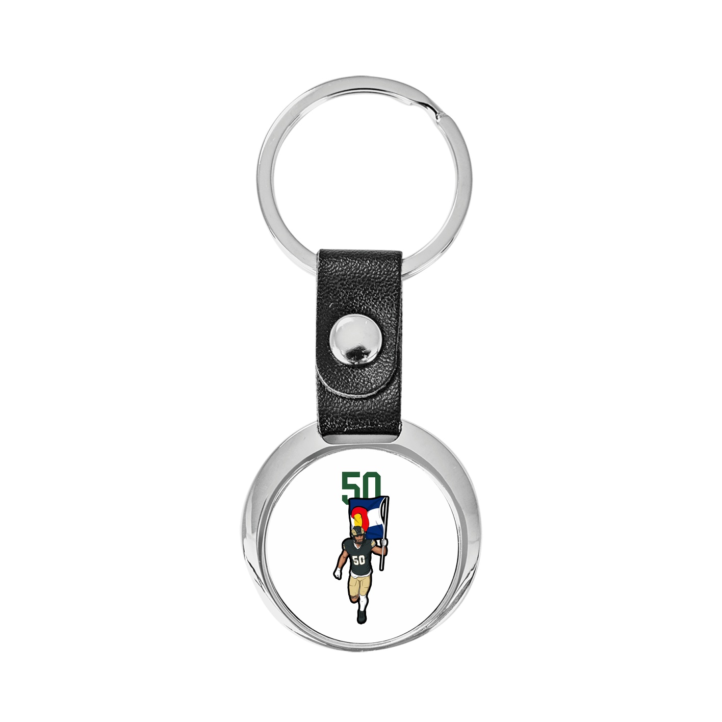 Key Chain — Number Top in Classic