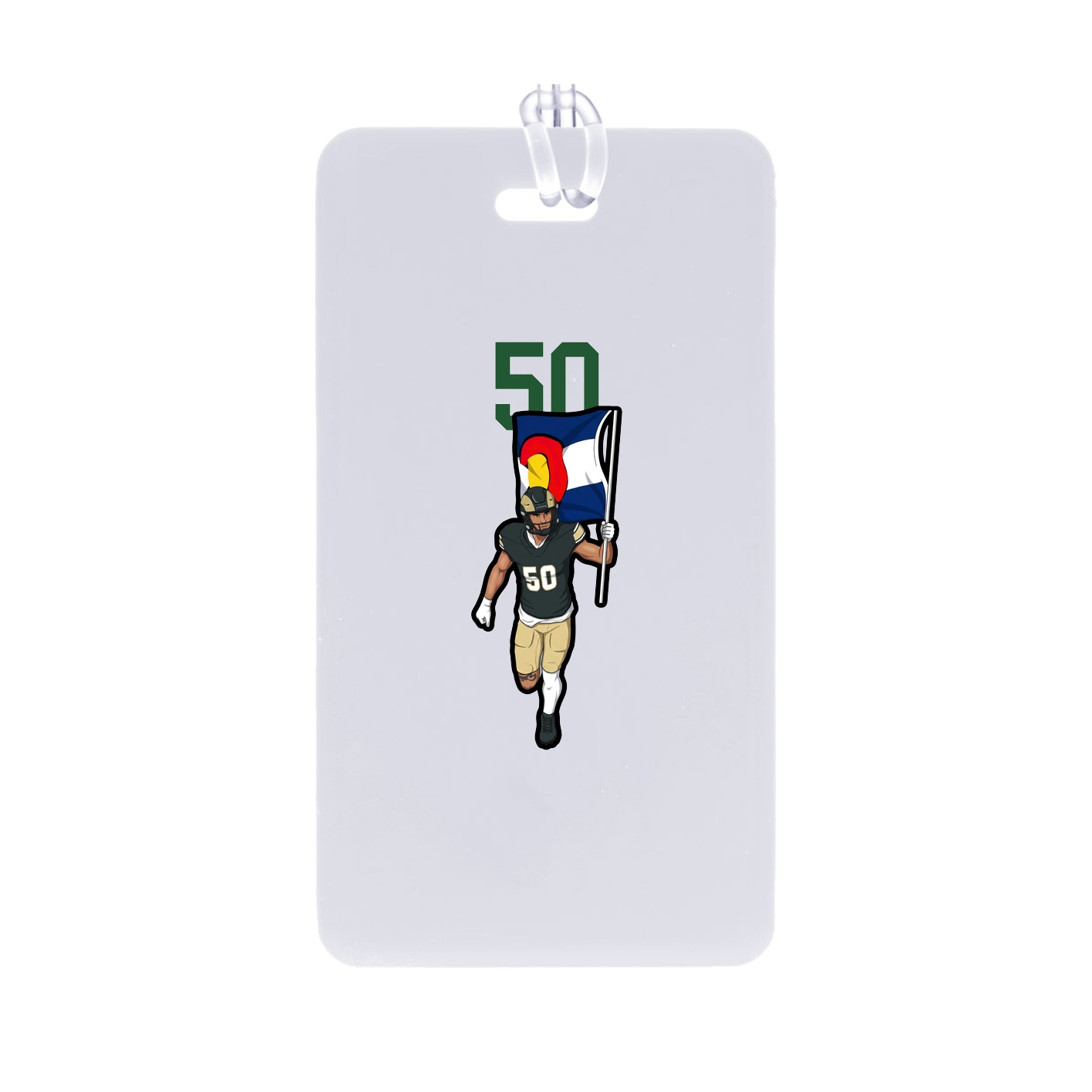 Bag Tag — Number Top in Classic