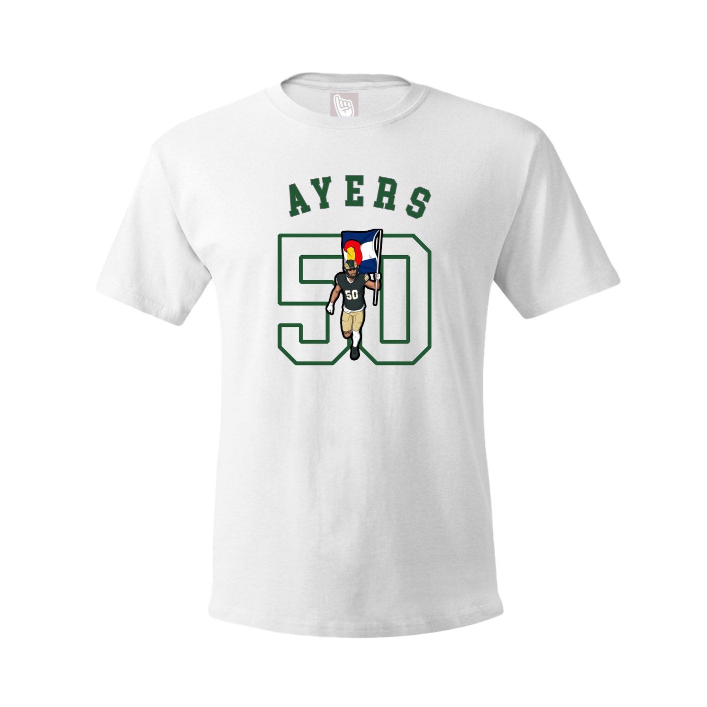 Tee — Shirsey Arch in White