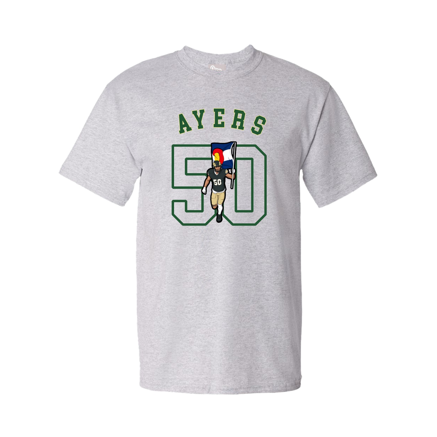 Youth Tee — Shirsey Arch in Grey