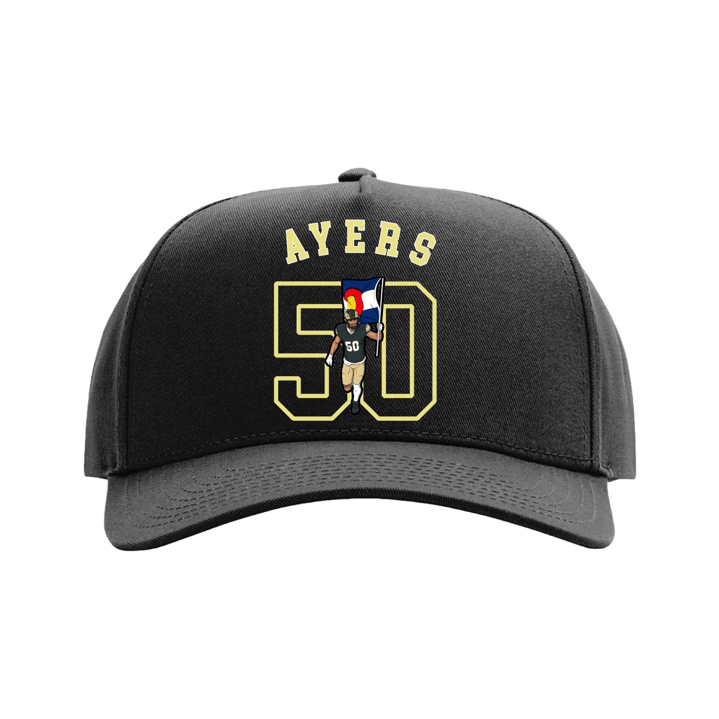 Full Fabric Five-Panel Champ Cap