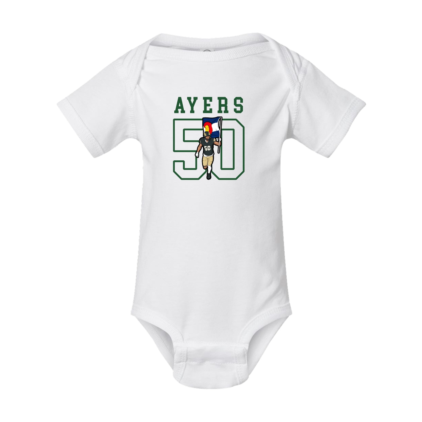 Baby Onesie — Shirsey in White