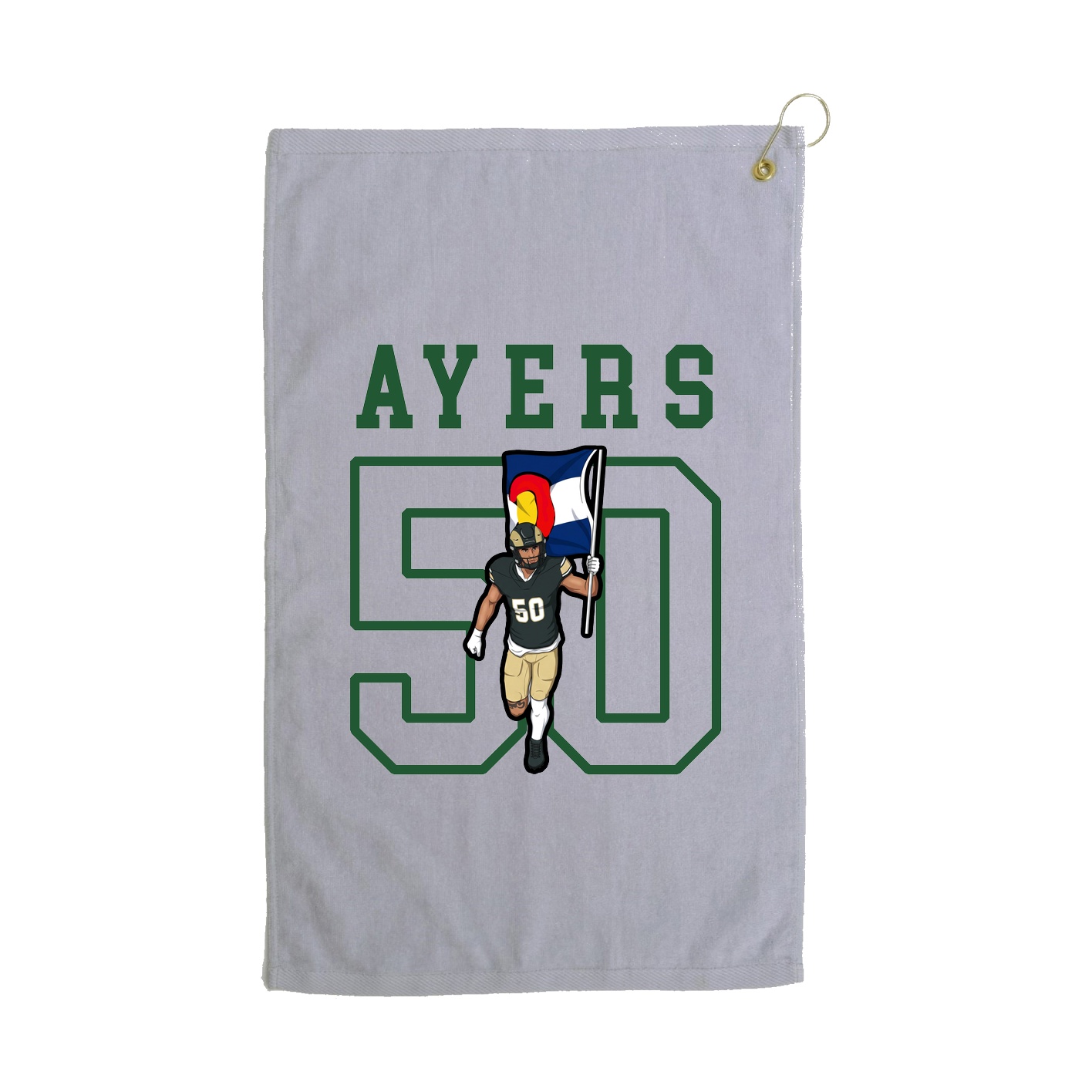Golf Towel — Shirsey in Grey