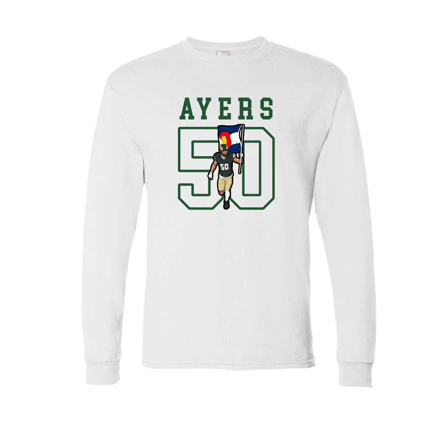 Long Sleeve Tee — Shirsey in White