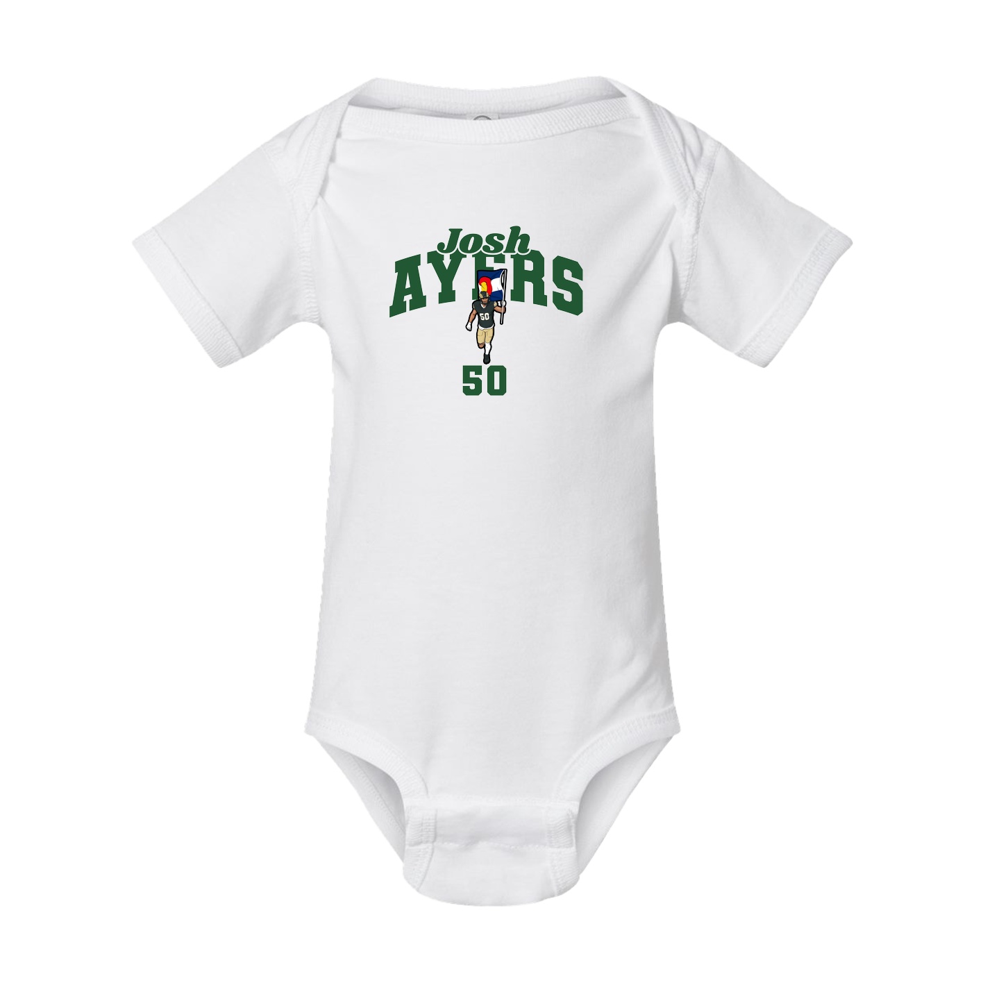 Baby Onesie — Signature Arch in White