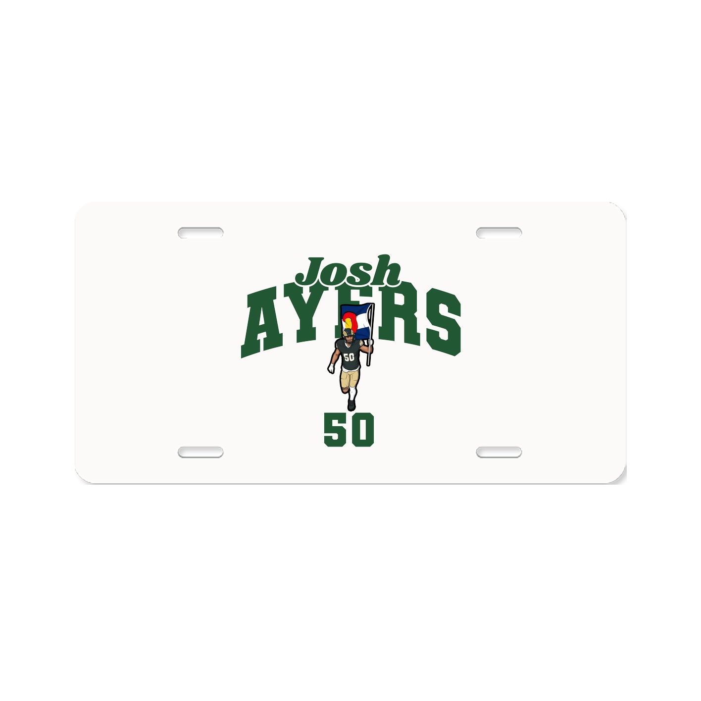 License Plate — Signature Arch in Classic