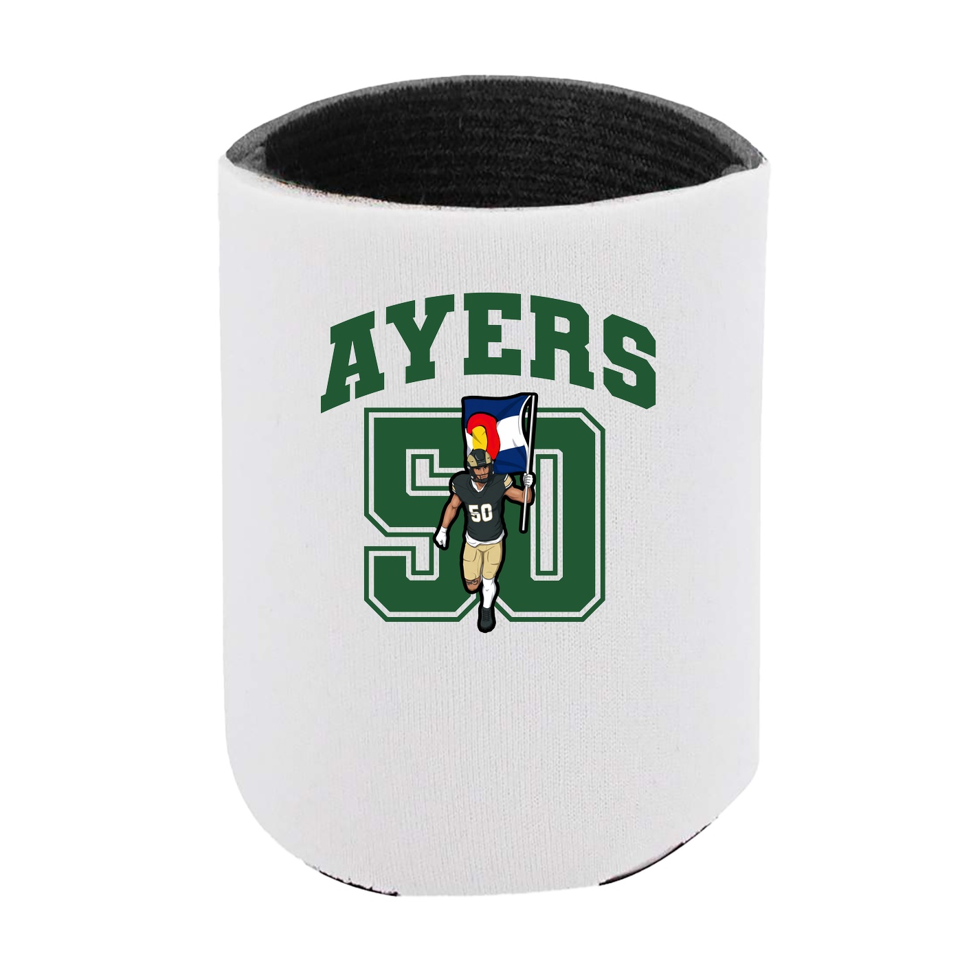 Can Holder — Number in White