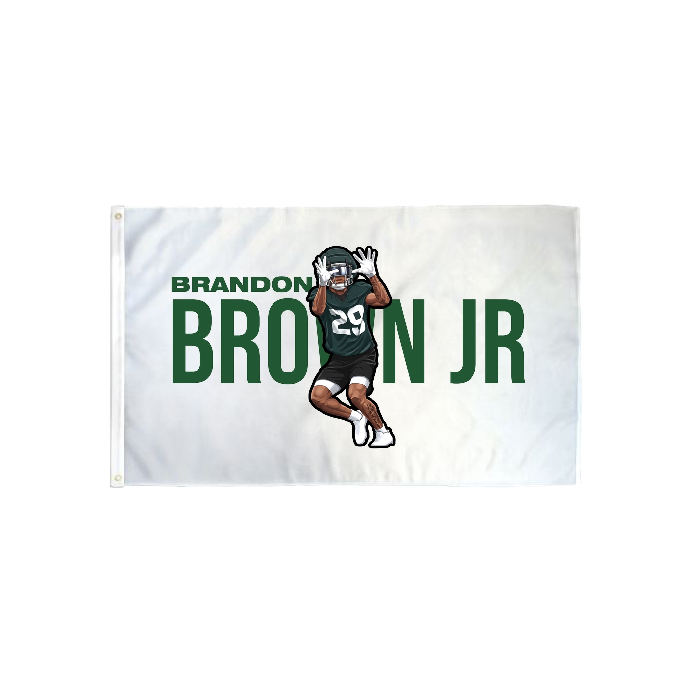 3x5 Flag — Player Name in Classic