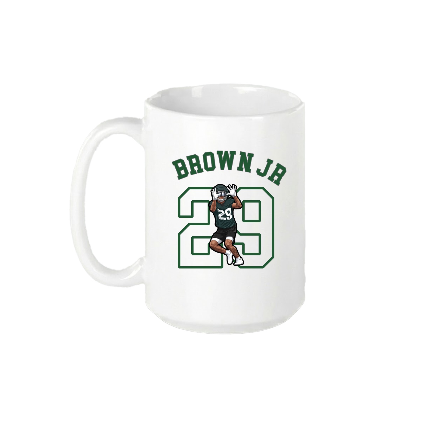 15oz Coffee Mug — Shirsey Arch in White