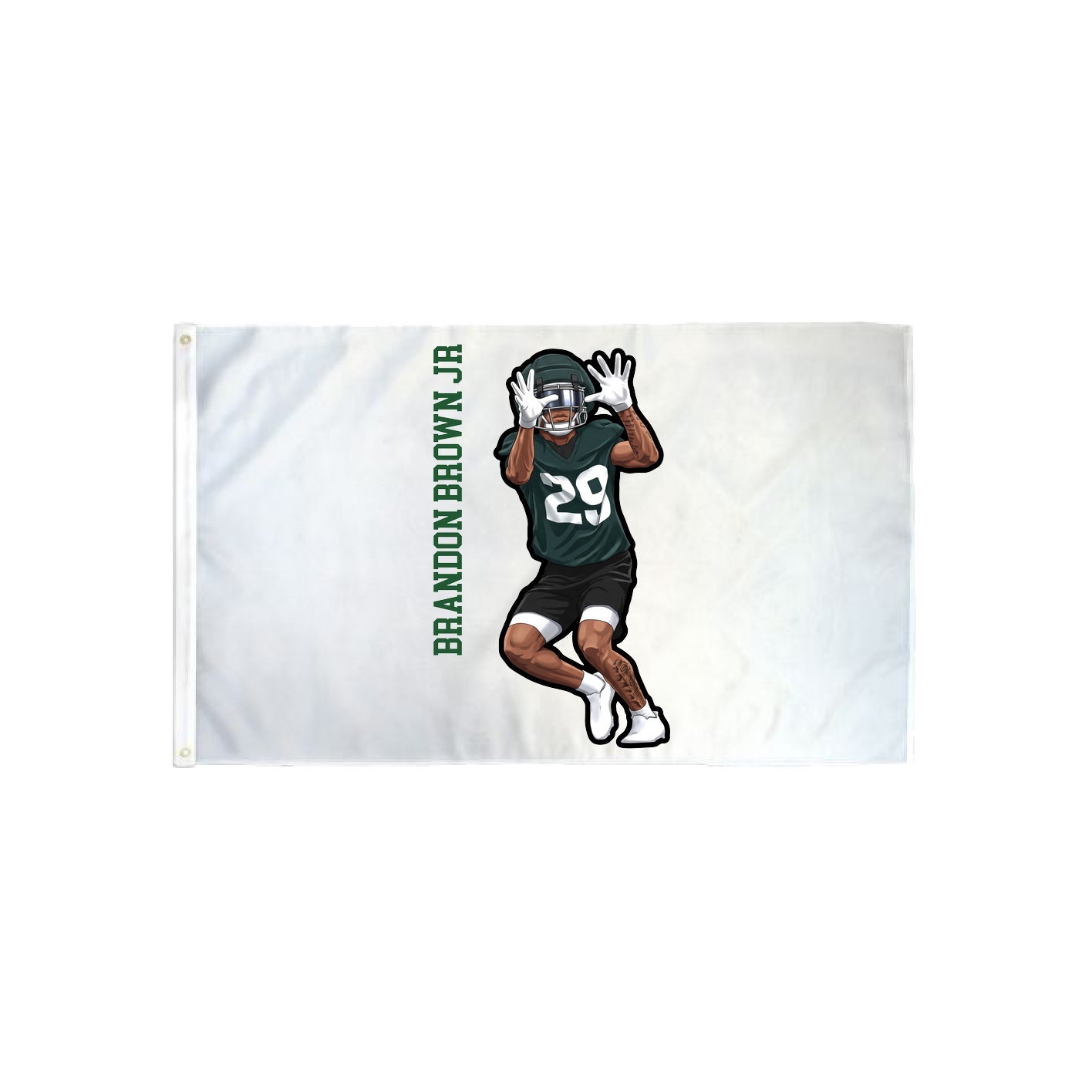 3x5 Flag — Name Vertical in Classic